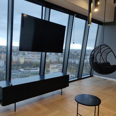 Hanza Tower Szczecin Sky Apart 18Th Floor A Lejlighed Eksteriør billede
