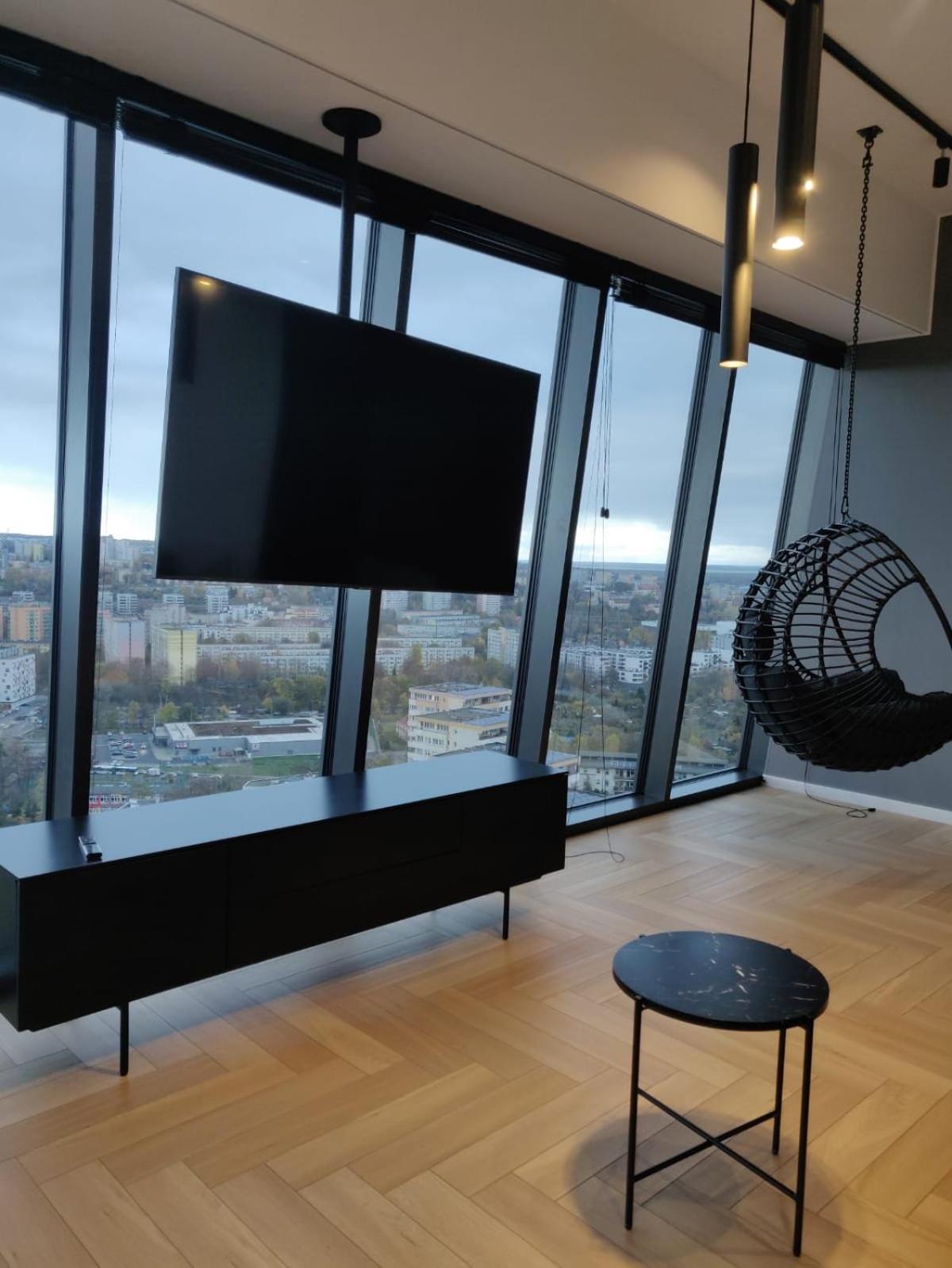 Hanza Tower Szczecin Sky Apart 18Th Floor A Lejlighed Eksteriør billede